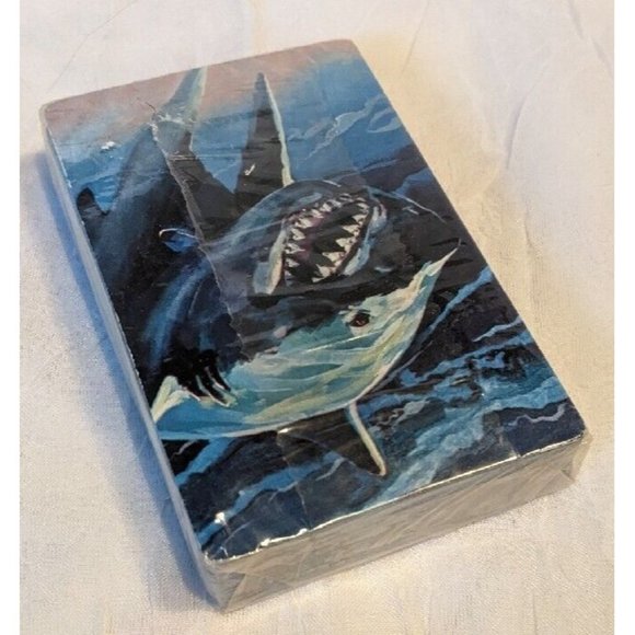 Full Deck Vtg Swap Playing Cards Shark Teeth New Sealed Ephemera Junk Journal - Picture 5 of 7